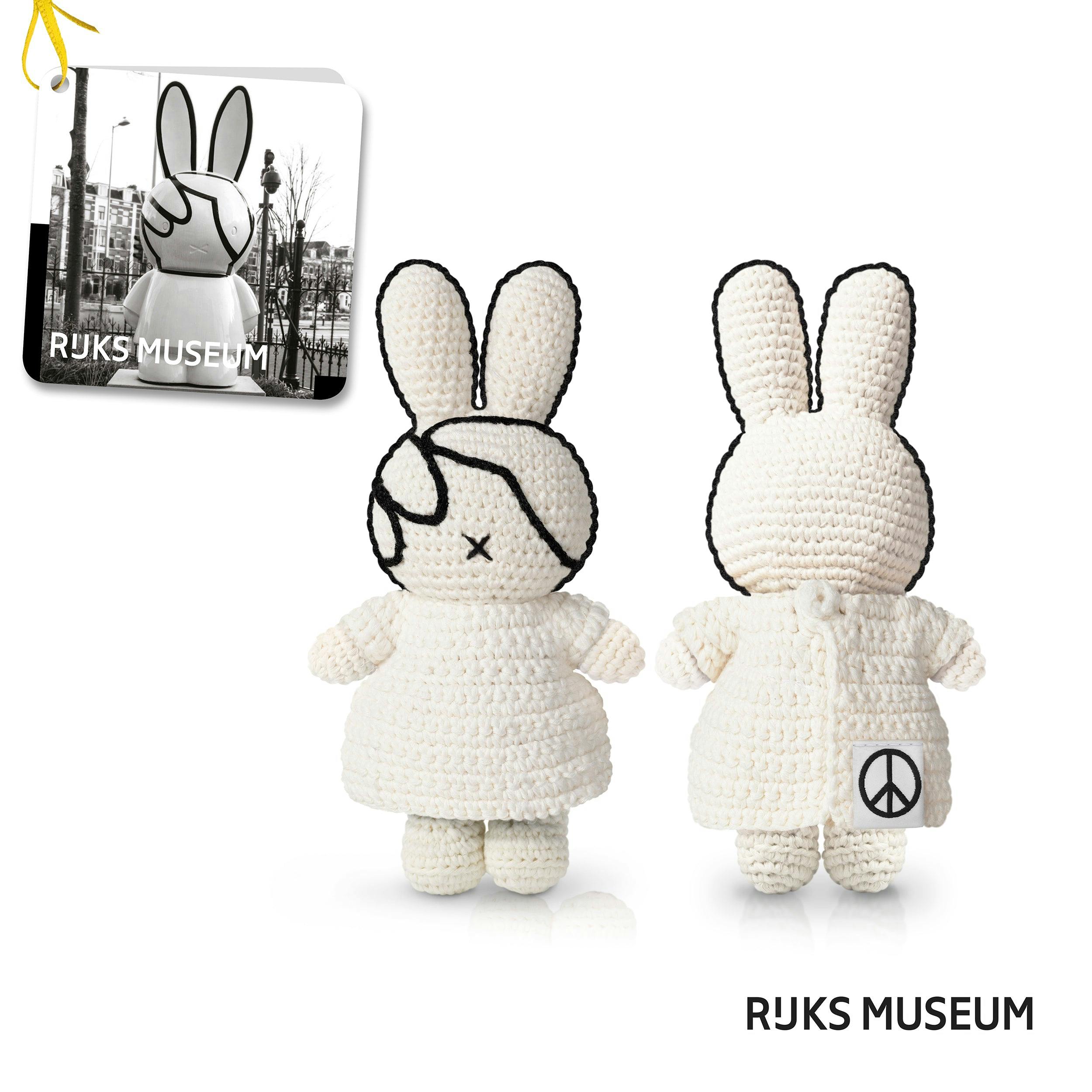 Miffy in Peace Dress Crochet Doll
