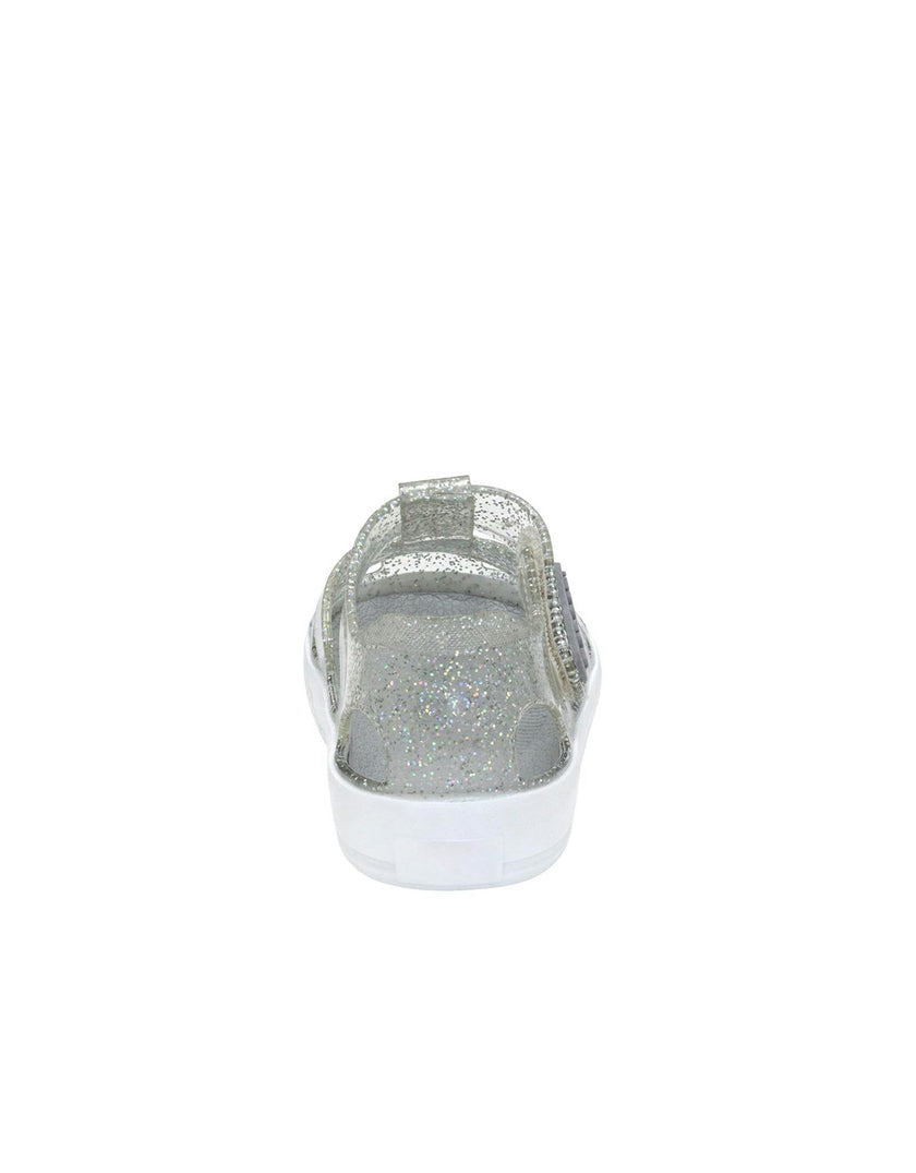 Elite Glitz Jelly Shoes in Silver