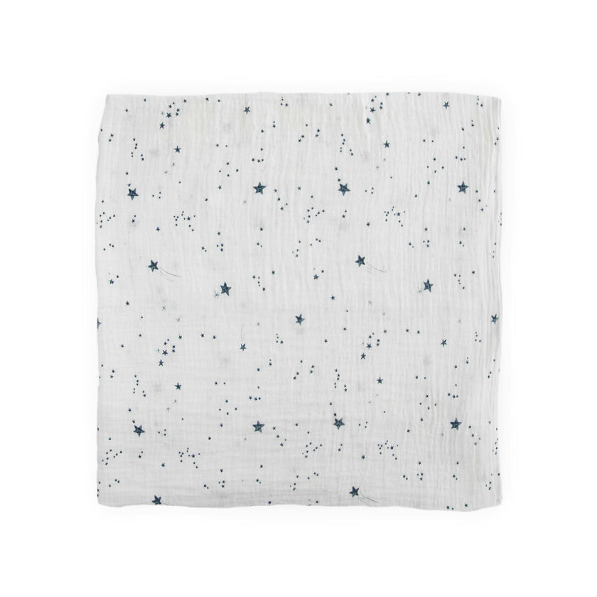 Cotton Muslin Swaddle Blanket - Shooting Stars