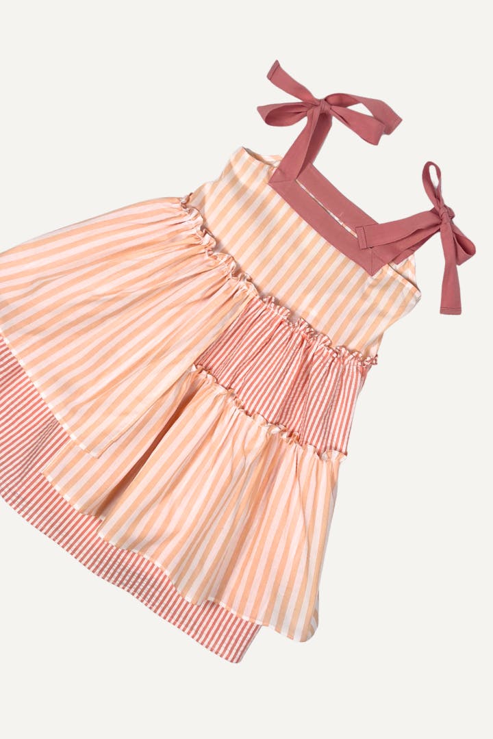 JOY STRIPED DRESS