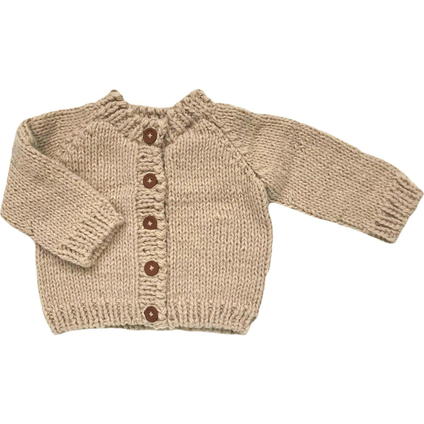 Classic Cardigan - Latte