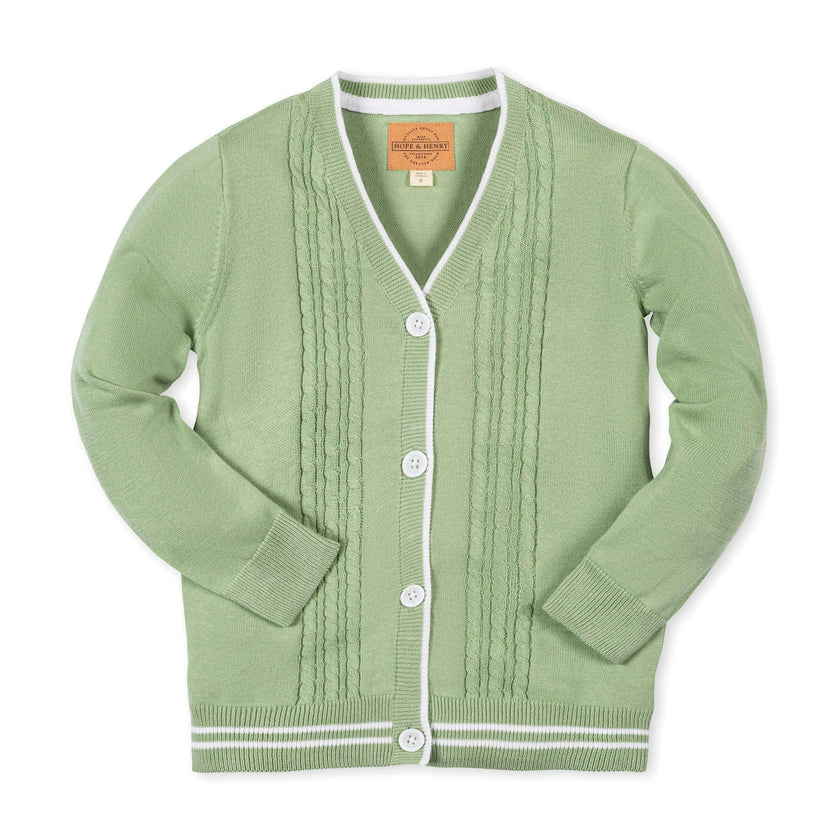 Organic Cable Cardigan