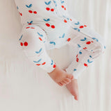 Bamboo Convertible Zip-Up Footie Pajama - Talia