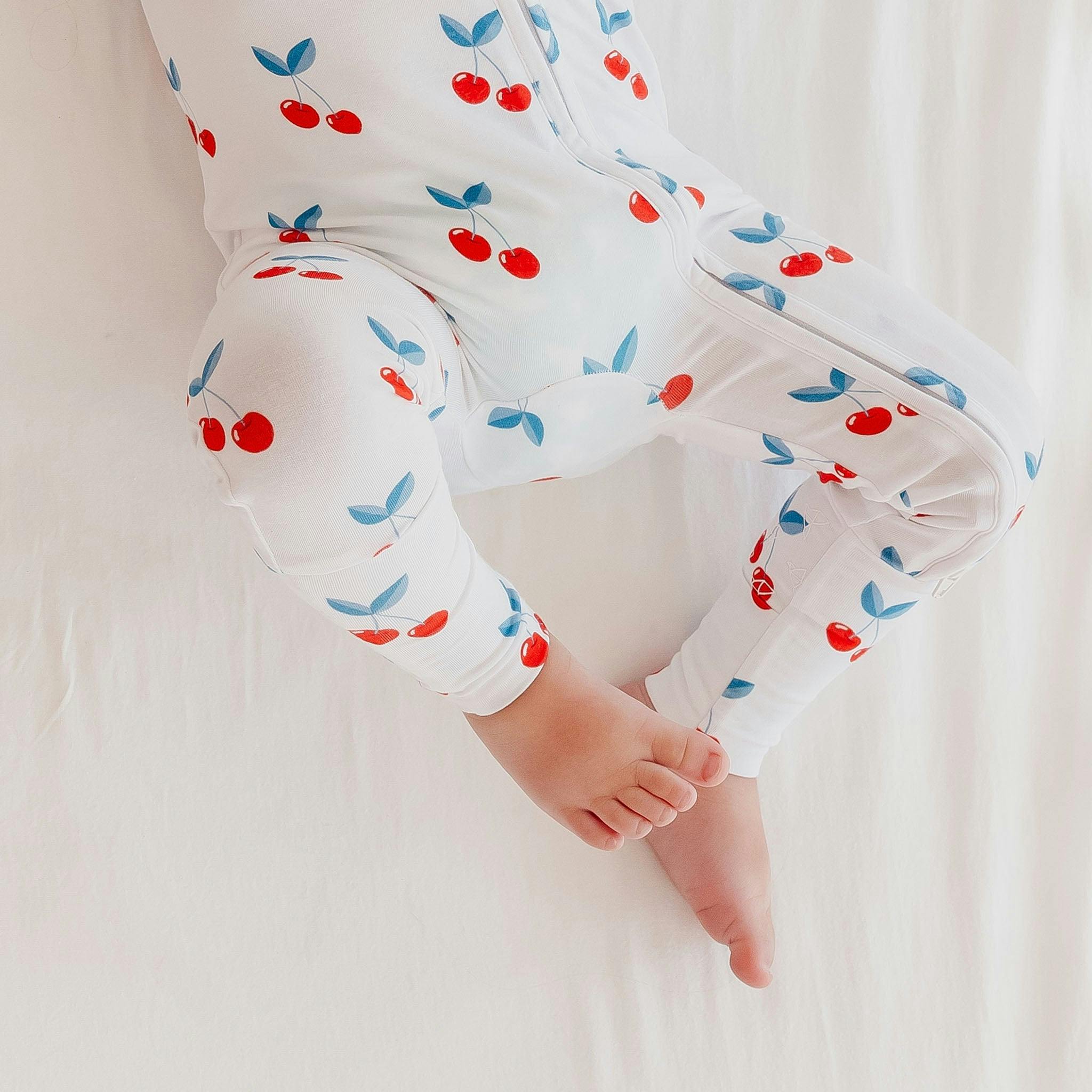 Bamboo Convertible Zip-Up Footie Pajama - Talia