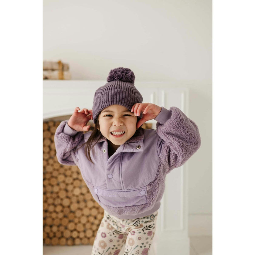 Baby & Kid's Knit Pom Hat