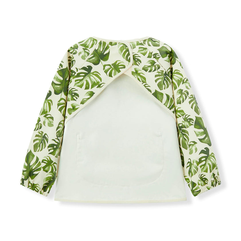Island Leaf Long Sleeve Pocket Bib