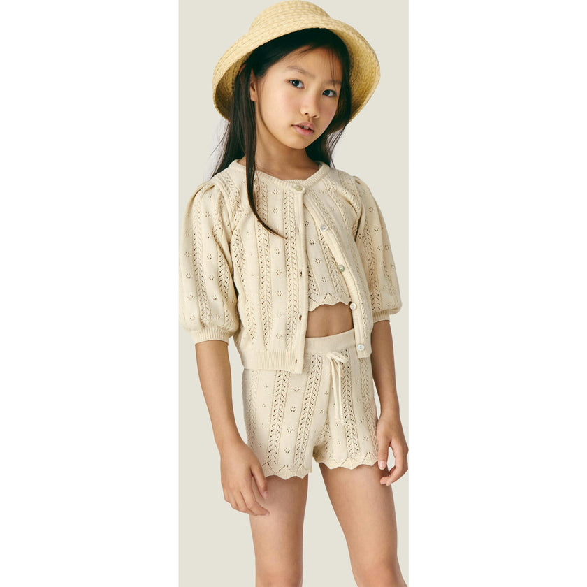 Mipounet SS26 Nilda, Top Ecru