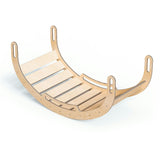 Kids Wooden XL Rocker & Climber Play Arch