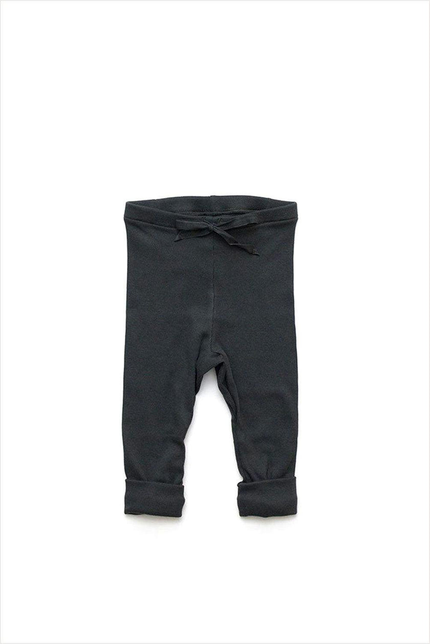 Rib Baby Legging Charcoal