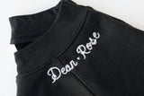 Custom Embroidered Women's Sweatshirt with Neckline Embroidery