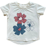 Girl's Short Sleeve Tee American Mini