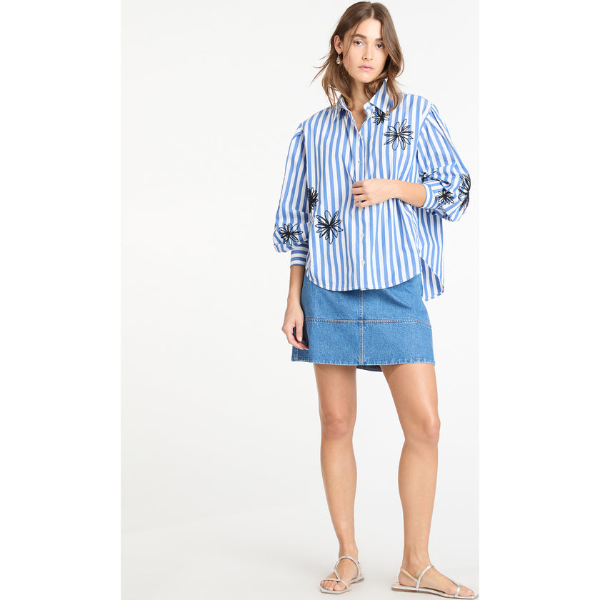 Women's Davina Top, Blue