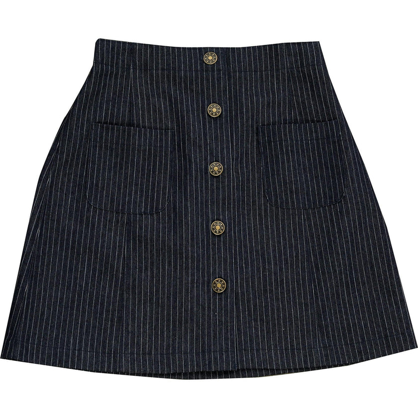 Janie Mini Skirt, Blue