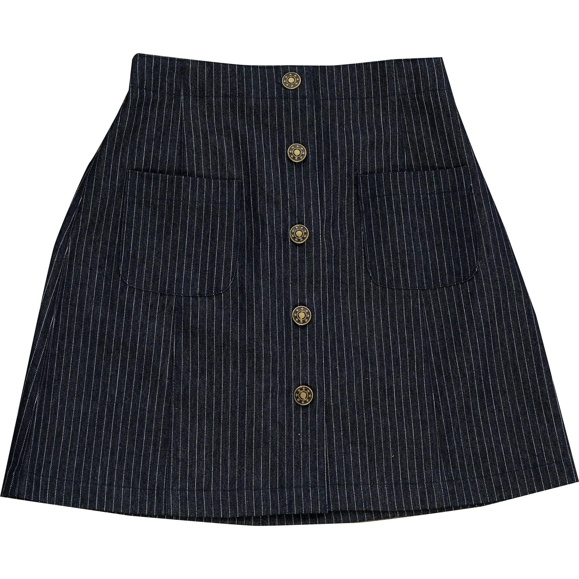 Janie Mini Skirt, Blue