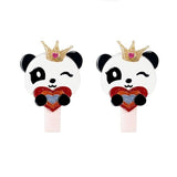 Panda Hair Clips -VAL