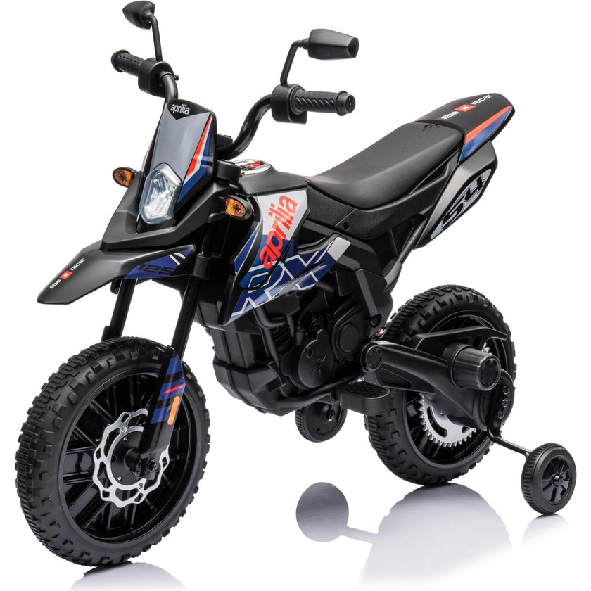 12V Aprilia Motorcycle 1 Seater Ride On for Kids