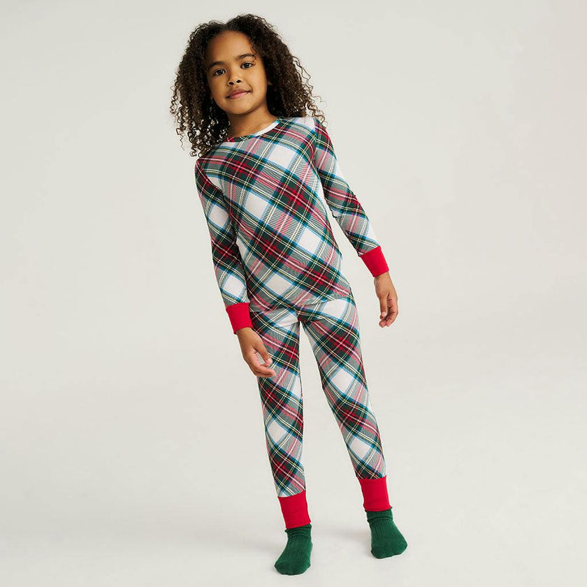 Portia Plaid Classic Pajama Set