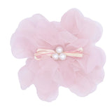 Pearl Ribbon Flower Hairclip