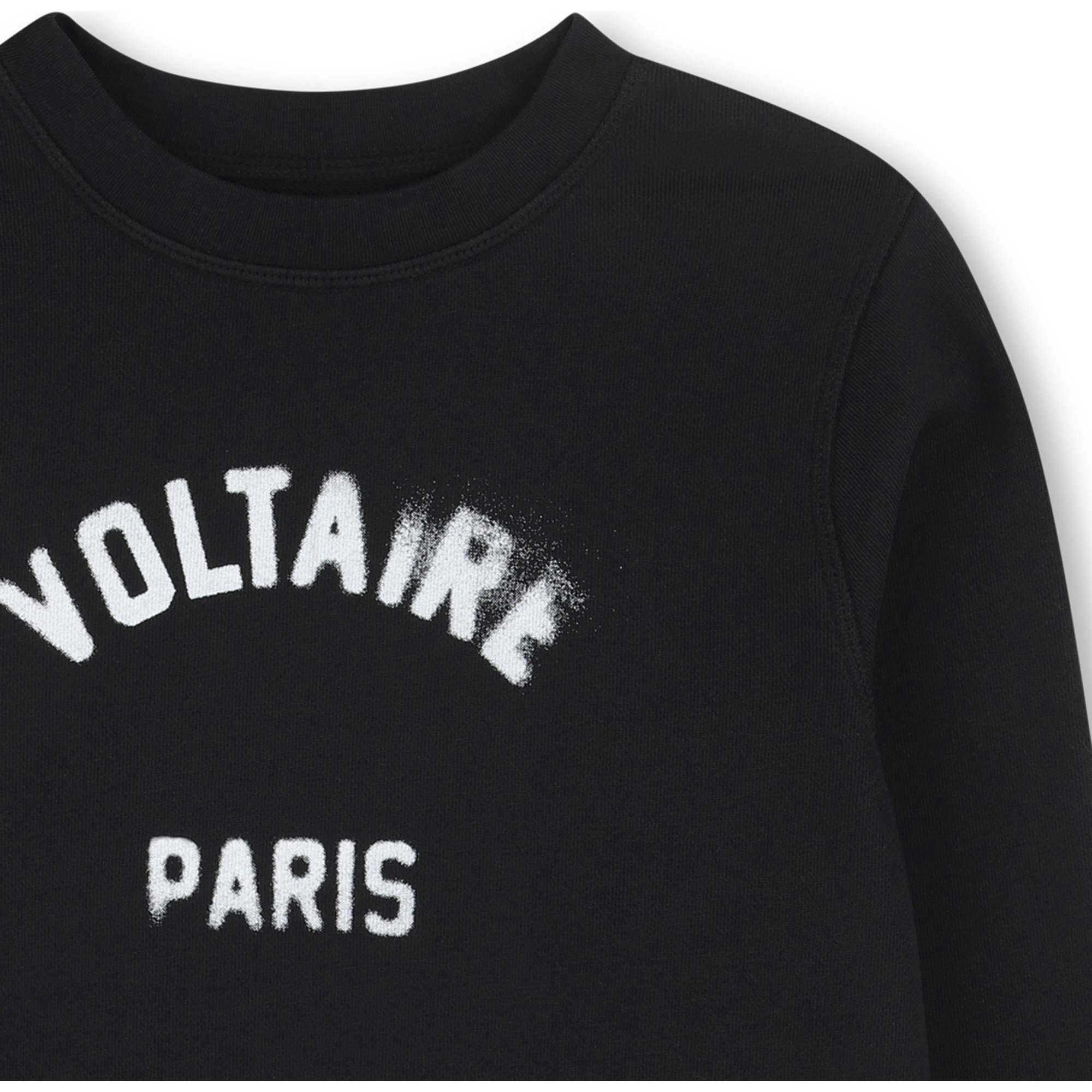 ZADIG & VOLTAIRE Paris Spray Sweatshirt - Black