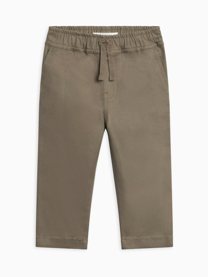 Grover Twill Pant - Cranberry