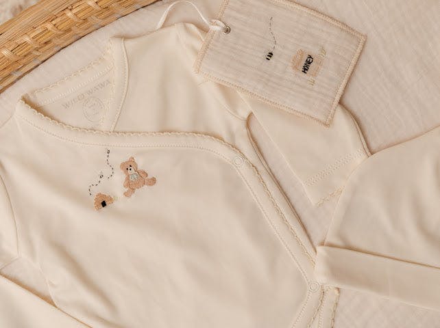 Embroidered Three Piece Set
