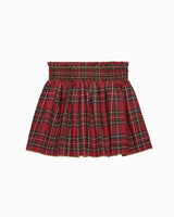 Isla Plaid Smocked Skirt
