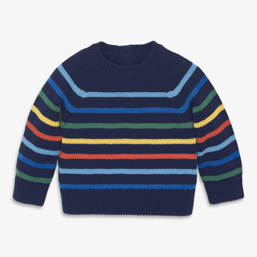 Baby rainbow stripe sweater