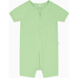 Ribbed Zip Summer Pajamas