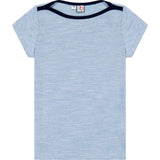 Nina Cap Sleeve Bateau Tee, Stripes
