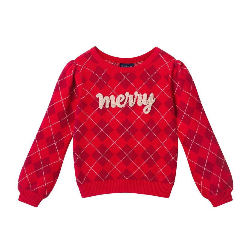 Girls Two-Piece Sweater Set | Merry Argyle