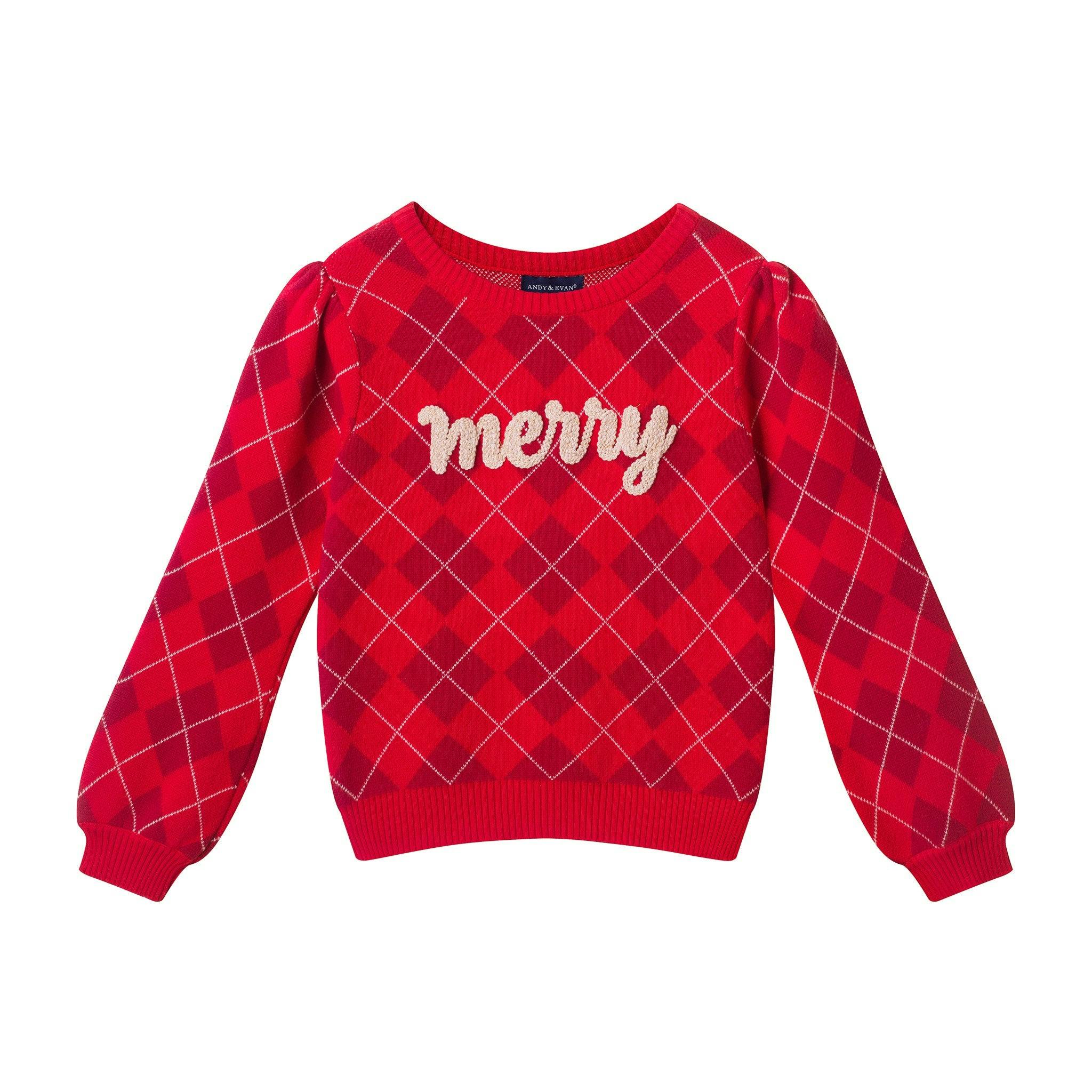 Girls Two-Piece Sweater Set | Merry Argyle
