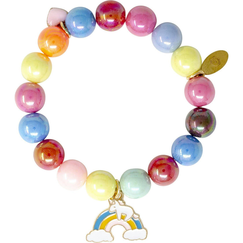 Bright Gum Ball Bracelet Set