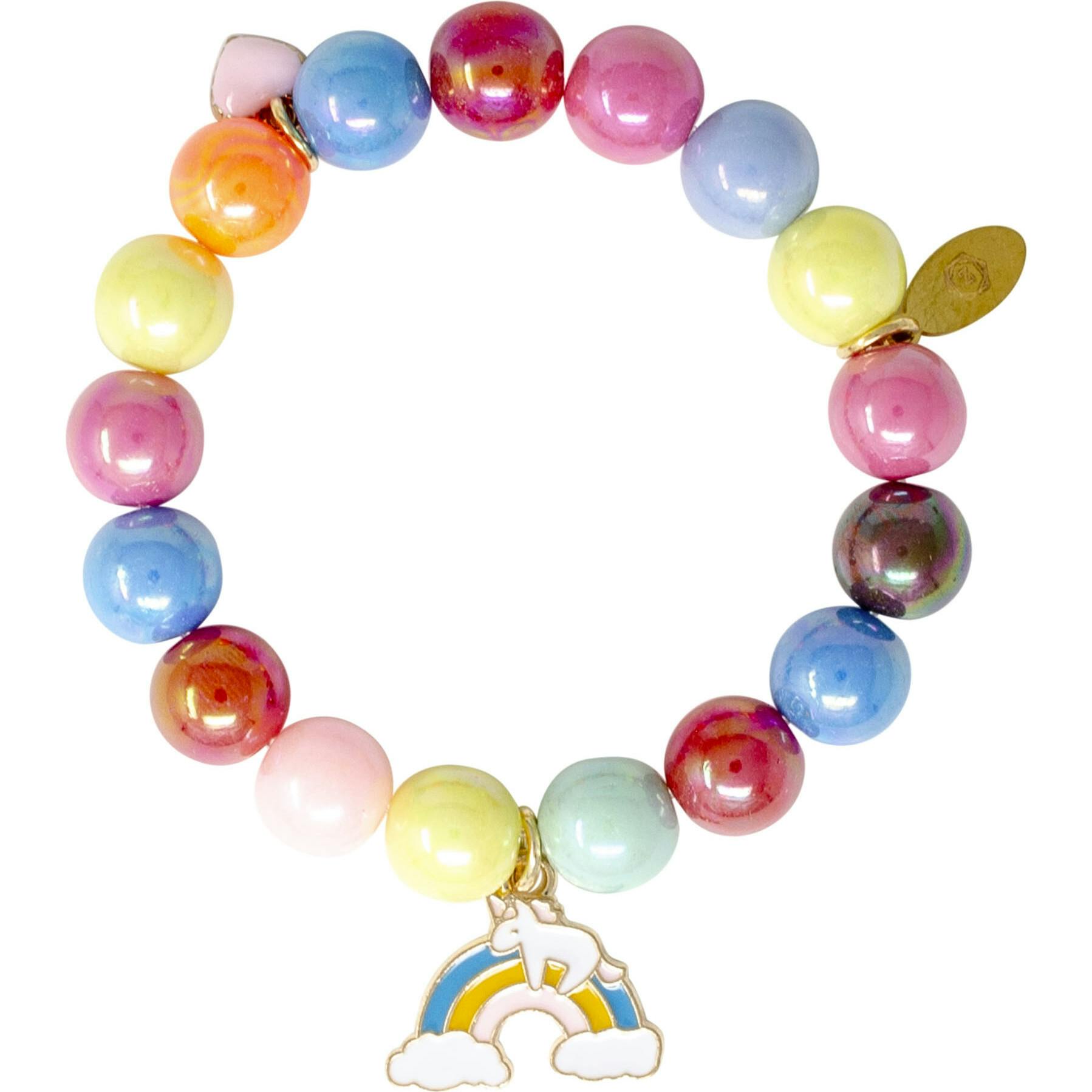 Bright Gum Ball Bracelet Set