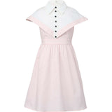 Stella dress (blush pink/ivory)