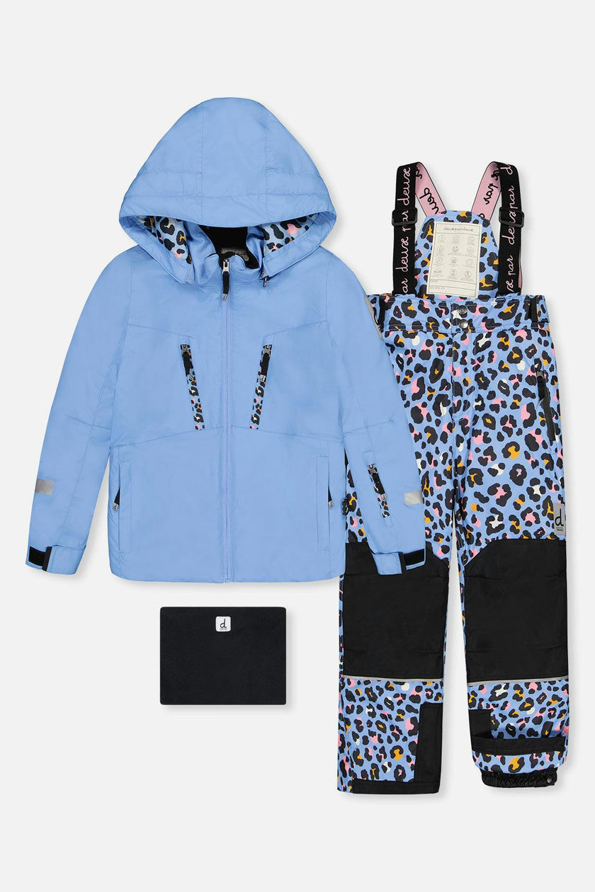 Two Piece Teknik Snowsuit Bright Blue-Violet