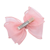 Multicolor Crystal Accent Bow Set