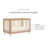 Babyletto Lolly 3-in-1 Convertible Crib with Toddler Bed Conversion Kit