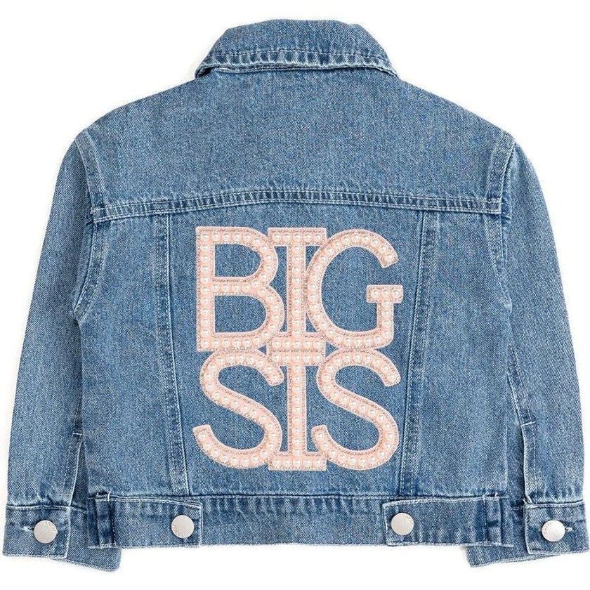 Big Sis Pearl Patch Denim Jacket