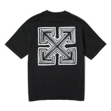 Black Arrow Monogram Oversized T-Shirt