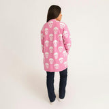 Posh Skelly Women's Jacquard Cardigan