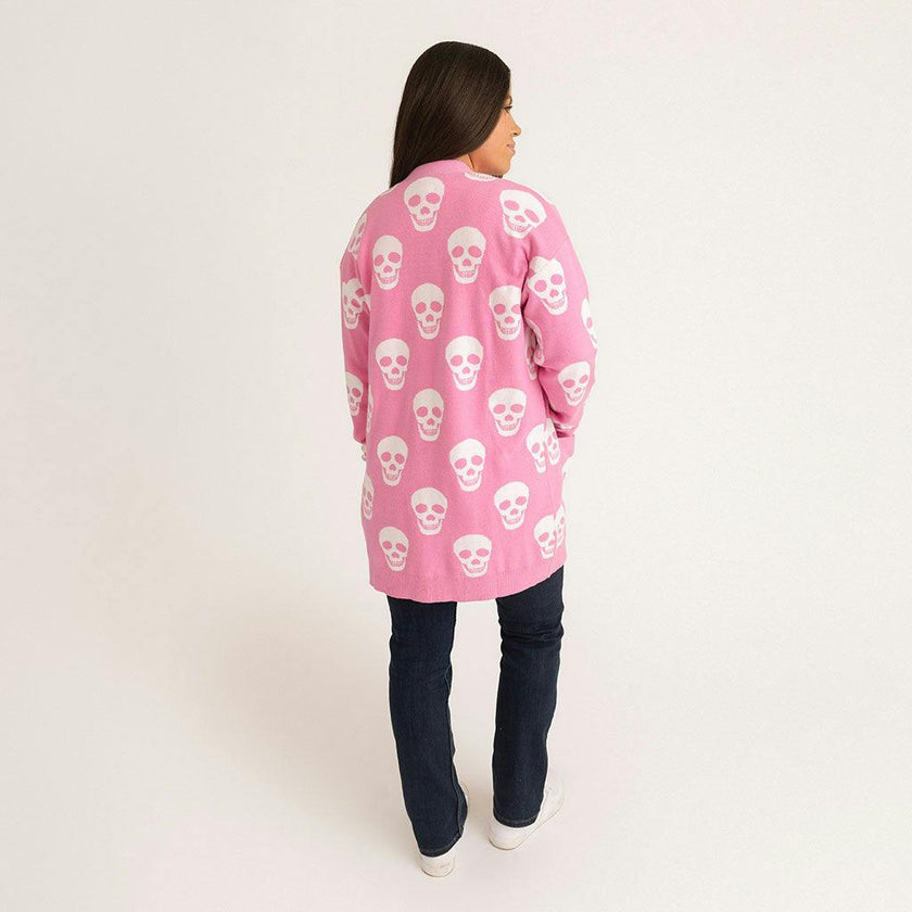 Posh Skelly Women's Jacquard Cardigan