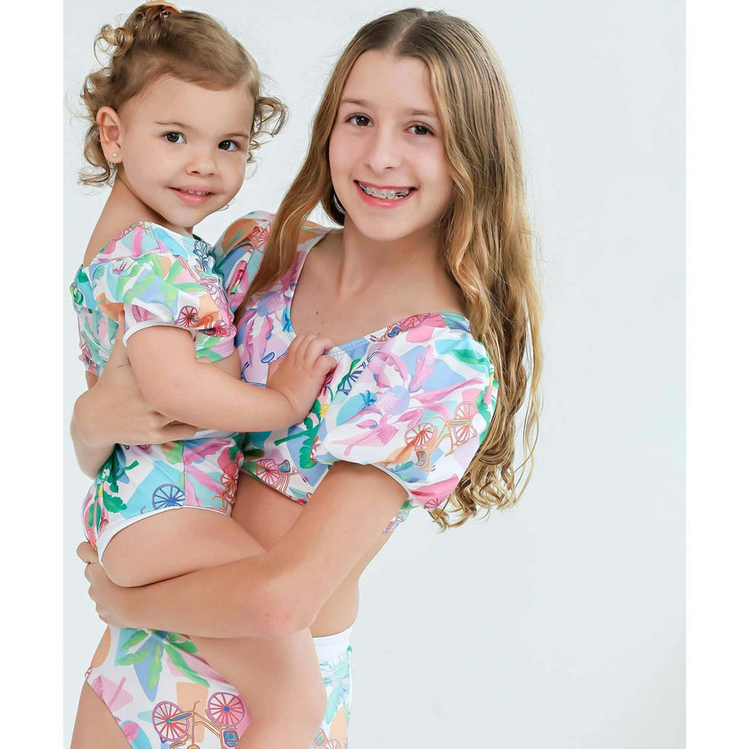 Lola Two Piece - Puerto Viejo Print