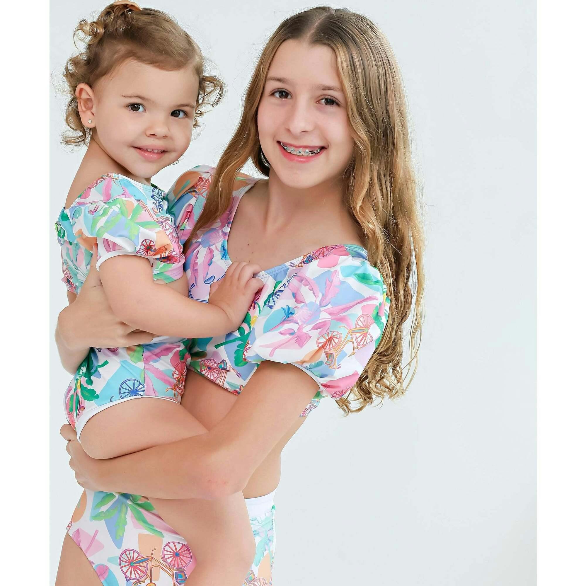 Lola Two Piece - Puerto Viejo Print