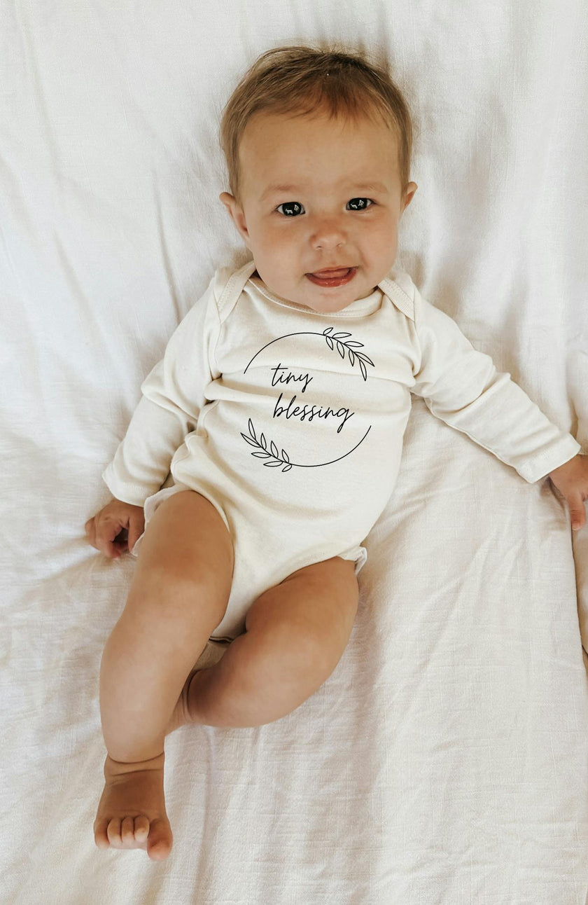 Tiny Blessing Organic Bodysuit Long Sleeve