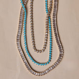 Turquoise Tennis Necklace