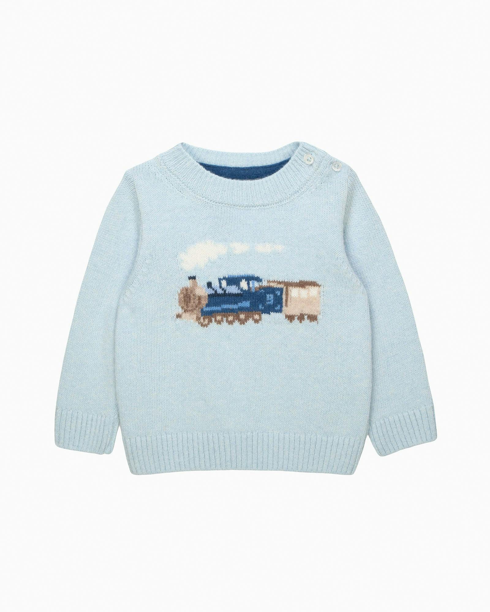 Baby Steam Train Sweater