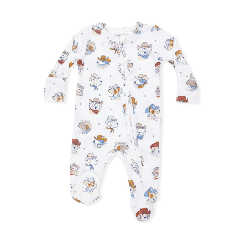 Cowdogs - 2 Way Zipper Footie