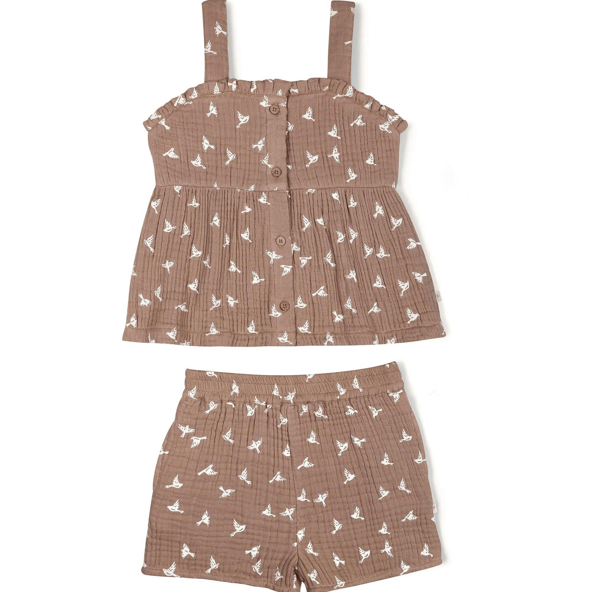 Organic Top and Shorts 2 Piece Set
