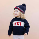 Ski Stripe Hat - Navy