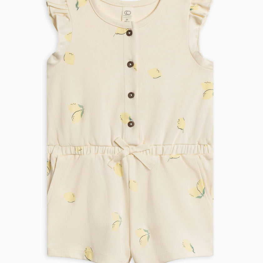 Shaye Romper Lemon